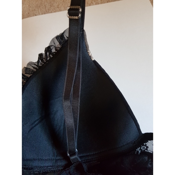 Linea Donatella Black Lace Babydoll Slip - Picture 12 of 15